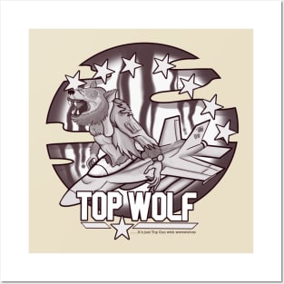 Top Wolf -  Classic 2 Posters and Art